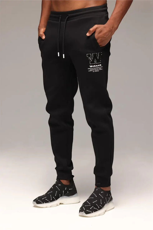 Wjeans tracksuit for man Limited Edition חליפה אופנה דבליו ג'ינס בצבע שחור לגבר